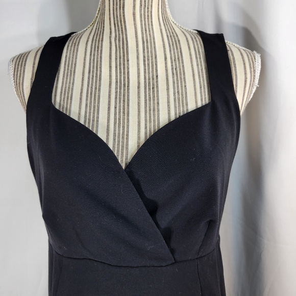 Liz Lange Maternity Stretch Black Sleeveless Dress Size Small - Picture 2 of 7